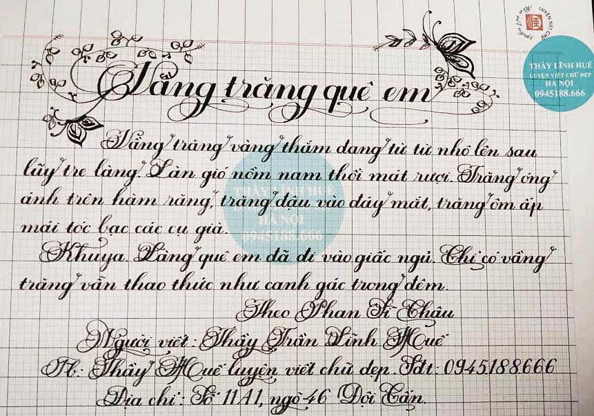 CLB viết đẹp HN